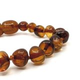 Cognac Amber Teething Bracelet