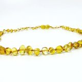 Lemon Amber Teething necklace