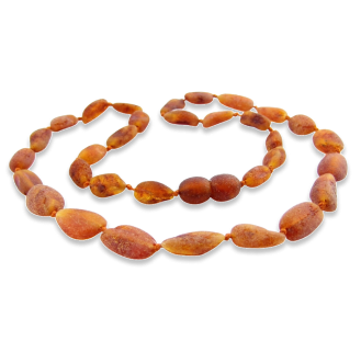 Amber Necklace Bean