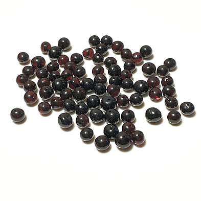 Amber Beads Cherry Loose