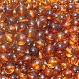 Cognac Polished Amber Beads
