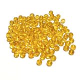 Lemon Amber Beads