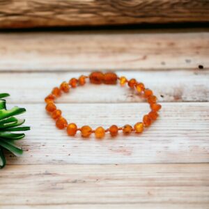 Amber Bracelet Cognac Raw