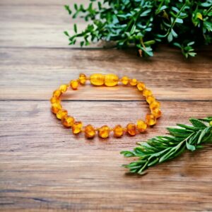 Baltic Amber Teething Bracelet