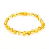 Amber Bracelet – Honey – Polished Bead
