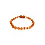 Amber Bracelet – Cognac Raw Bead