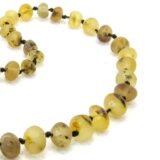 Amber Bracelet – Green – Raw Bead